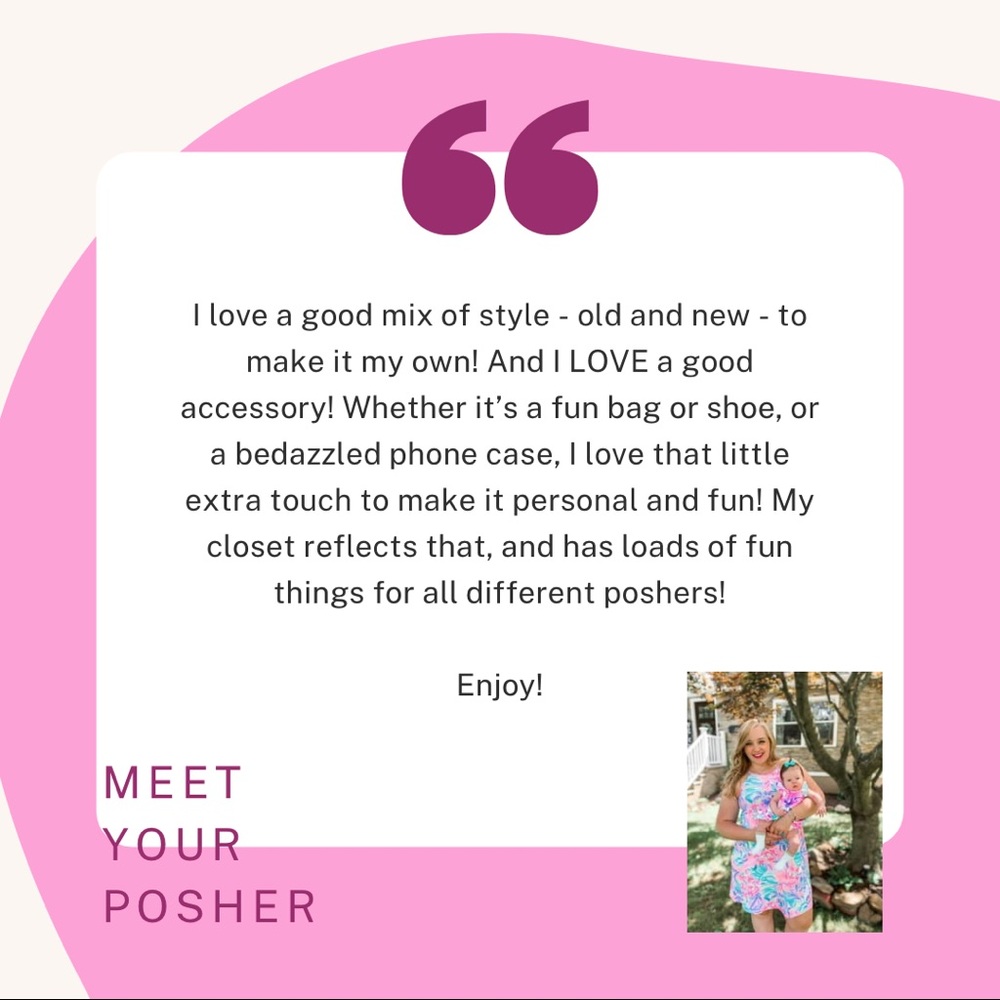 MEET YOUR POSHER 🤍🎀🤍